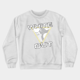 The Penguins are in a White Out Crewneck Sweatshirt